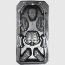 Human Body Skeleton Part Bones Ice Tray Mold Gothic Crafts Candy Shots Halloween - £6.79 GBP
