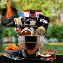 BBQ Lovers Gift Pail - Ultimate Barbecue Gift Basket for Men - £82.95 GBP