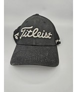 TITLEIST~ Embroidered Large/XL New Era  Foot Joy Pro V1 Golf Hat Black - £13.46 GBP