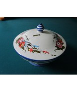 Covered Vegetable Footed Bowl Made in Italy, 6 1/2&quot; Tall by 8&quot; diam[a*14] - $1,056.37 MXN