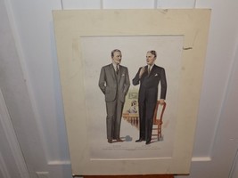 Vintage 1920’s Suit Advertisement of the Friar and Ogden Suits - $44.55