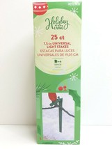 25 Ct 7 1/2&quot; Universal String Outdoor Ground Light Stakes Xmas Holiday D... - $222.52 MXN