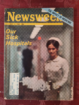 NEWSWEEK Magazine July Jul 11 1966 7/11/66 Education Medicare Our Sick Hospitals - $16.20