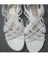 Impo- reddy- white - elastic stretch..size 8.5. Strappy - $46.03 CAD