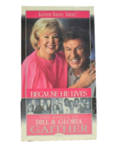 Because He Lives: Songs of Bill and Gloria Gaither VHS, 2000 Gospel Series New - £8.91 GBP