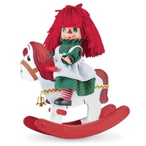 Raggedy Ann On Rocking Horse Precious Moments Special Edition Collectible Doll - £31.40 GBP