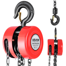 VEVOR Hand Chain Hoist 1 Ton 2200 lbs G70 20ft Lifting Manual Chain Bloc... - $42.90