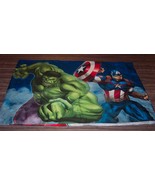 THE AVENGERS Captain America Iron Man Thor Hulk Marvel Comics PILLOW CASE - $14.85