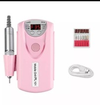 Portable Nail Drill Professional 35000 RPM, Rechargeable Electric Nail F... - $276.49 MXN