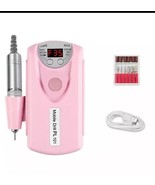 Portable Nail Drill Professional 35000 RPM, Rechargeable Electric Nail F... - $20.30 CAD