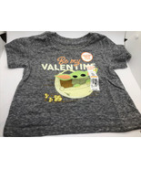 Baby Star Wars Jumping Beans S/S Baby Yoda Valentine&#39;s Tee Shirt Sz 9 Mo... - $15.58