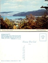New York(NY) Watkins Glen Harbor on Seneca Lake Autumn Fall Vintage Postcard - £7.34 GBP