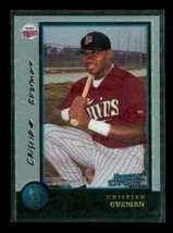 Vintage 1998 Topps Bowman Chrome Baseball Card #349 Cristian Guzman Twins - £7.54 GBP