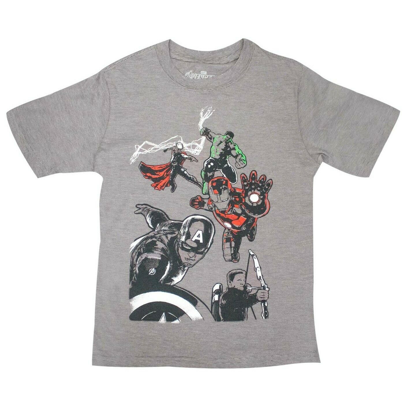 Marvel Avengers Team Graphic Boys Ringer T-shirt  - $19.98