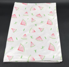 S L Home Fashions Watermelon Baby Blanket Leaves Reversible Warm Nights - $44.99