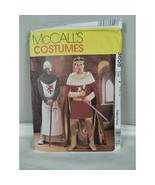 McCall&#39;s Sewing Pattern Men&#39;s Costume Renaissance King Knight 3658 L-XL ... - £11.15 GBP