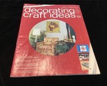 Decorating &amp; Craft Ideas Magazine Sept 1974 Handpaint a Wardrobe,Design ... - $10.00
