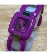 Nixon Out Oui The SISI Lady 30m Purple Plastic Analog Quartz Watch~New B... - £18.66 GBP