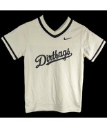 Dirtbags Kids Baseball Jersey Medium Long Beach Shirt Boys OFF White Nik... - €29,30 EUR