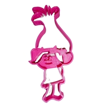 Poppy Singing Princess Trolls Kids Movie Cookie Cutter Made in USA PR2001 - £3.15 GBP