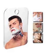 Fogless Acrylic Mirror Shower Shave Make Up Fog Free Shaving Mirror Port... - $8.99