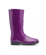 Columbia Children&#39;s Downpour Plum Black Purple Rubber Rain Boots Shoe Si... - €23,28 EUR