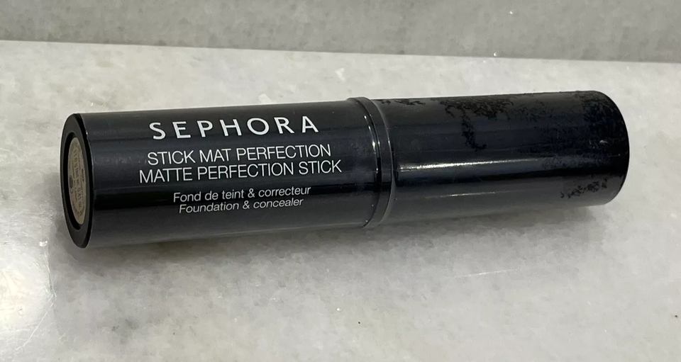 Sephora Matte Perfection Stick Foundation &amp; Concealer 20 Cream (Y) .41 o... - $28.06