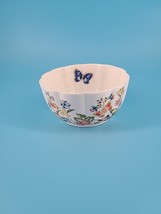 JOHN AINSLEY Cottage Garden VAR-I-ETE Bowl 4” Butterflies - Made in England - $14.95