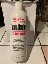 YOUTHAIR Creme For Men &amp; Women ~ No More Gray Hair ~ 16 fl oz - 102300 - £110.35 GBP