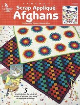 Annie&#39;s Attic Pattern 872352 Crochet Scrap Applique Afghans Designed By Eleanor - £6.82 GBP