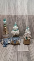 3 Up cycled Decorative Bottles - £11.15 GBP