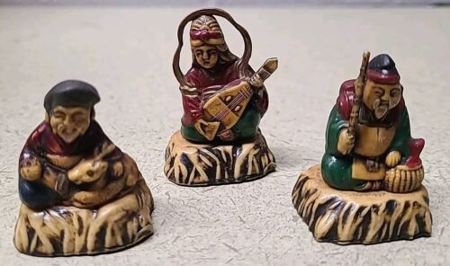 Vintage Japanese Celluloid 2&quot; Figurines - Lot Of 3 - $42.89