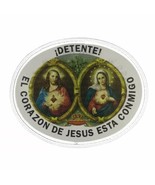 2XSACRED HEART OF JESUS , Mary DETENTE corazón de Jesús María laminated ... - €8,39 EUR