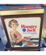 Pillsbury Hungry Jack Pancake Mix Tin Collectible Metal Container Box  - $5.48 CAD