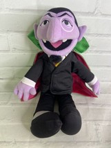 Sesame Place The COUNT Dracula With Cape 12in Stuffed Plush Toy Doll Street 2014 - £19.38 GBP