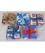 4th of July Coaster Sets of 6 - 4&quot; Squares - $7.00
