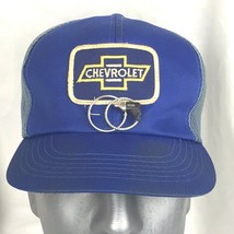 Chevrolet Patch Mesh Trucker Cap Craftsman Power Tool Hat Pin Vintage - $54.95