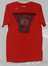 Adidas NBA Licensed Portland Trail Blazers Red Youth Extra Large T Shirt - £12.75 GBP
