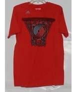 Adidas NBA Licensed Portland Trail Blazers Red Youth Extra Large T Shirt - £12.50 GBP