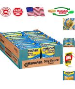 Quick Cooking Soy Sauce Ramen Noodles - 3 oz, 24 Count Pack, Ideal for S... - $30.43 CAD