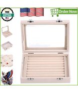 Beautiful Beige Jewelry Display Case with Removable Dividers and Secure ... - €17,15 EUR