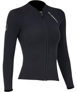 new DIVE &amp; SAIL women sz S Neoprene Wetsuit 3mm Jacket Top Scuba Diving ... - £25.95 GBP