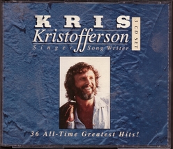Kris Kristofferson CD 36 All Time Greatest Hits 3 CD Set - £2.33 GBP