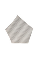 ARMANI Collezioni Pocket Square Mens Classic Silk Handkerchief Grey 350064 - $60.73