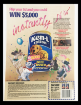 1987 Ken-L Ration Beef Dinner Dog Food Circular Coupon Advertisement - £14.91 GBP