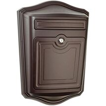 Architectural Mailboxes 2540RZ-10 Maison Wallmount Mailbox, Small, Rubbe... - $92.26