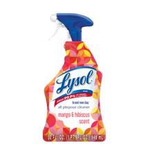 Lysol Brand New Day All Purpose Cleaner 32oz, Mango & Hibiscus, Deep Clean - £14.34 GBP
