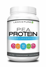 Lean &amp; Pure Pea Protein Powder, Vegan, Low Carb, 25g of Protein, Non GMO, Glu... - £32.18 GBP