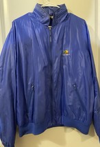 IZOD Club~Blue Nylon Jacket/Windbreaker~Made for Tan-Tar-A~Retro (Vtg) - £15.72 GBP