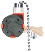 1 PULL CHAIN 3 Speed 4 Wire FAN SWITCH Silver SATCO 80-1983 zing ear ZE-... - $33.11